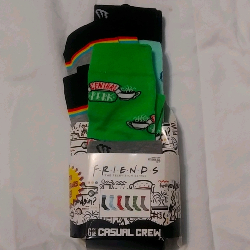 "Friends" Socks - Just in Time for the Reunion!
